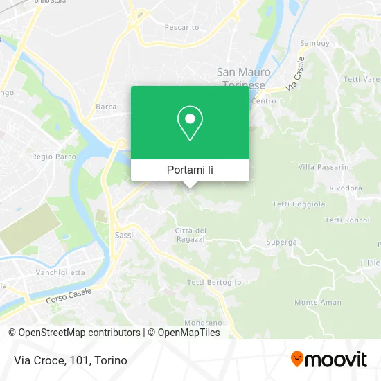 Mappa Via Croce, 101