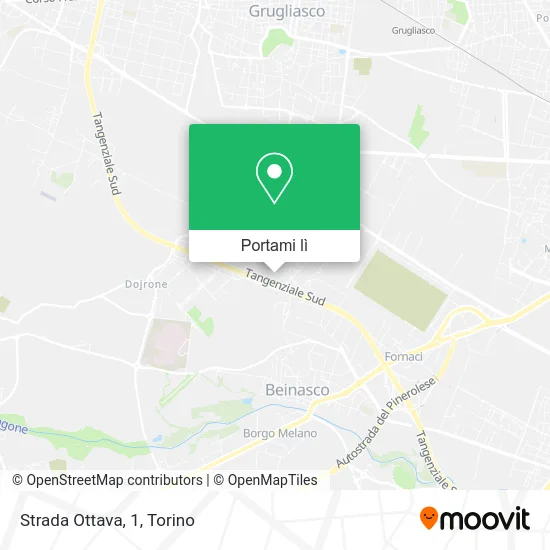 Mappa Strada Ottava, 1