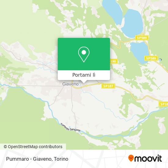 Mappa Pummaro - Giaveno