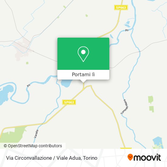 Mappa Via Circonvallazione / Viale Adua