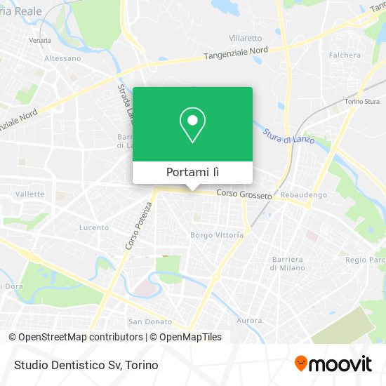 Mappa Studio Dentistico Sv