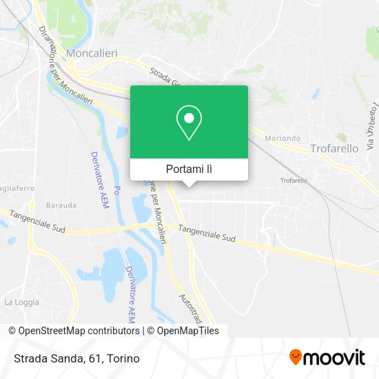 Mappa Strada Sanda, 61