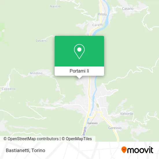 Mappa Bastianetti