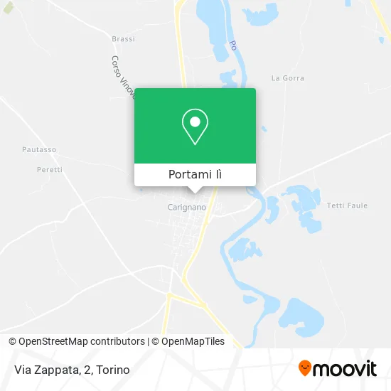 Mappa Via Zappata, 2