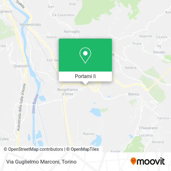 Mappa Via Guglielmo Marconi