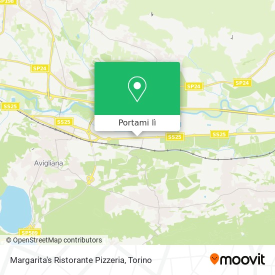Mappa Margarita's Ristorante Pizzeria