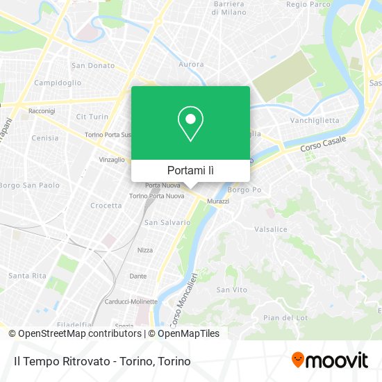 Mappa Il Tempo Ritrovato - Torino