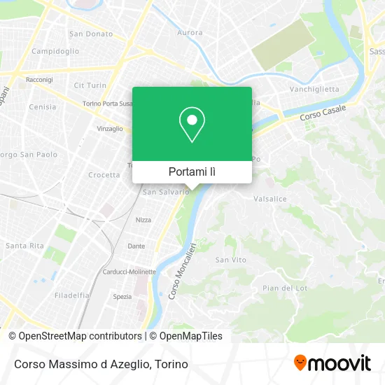 Mappa Corso Massimo d Azeglio