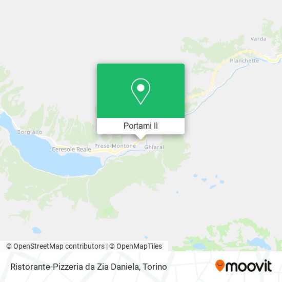 Mappa Ristorante-Pizzeria da Zia Daniela
