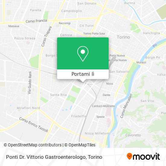 Mappa Ponti Dr. Vittorio Gastroenterologo