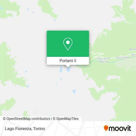Mappa Lago Fiorenza