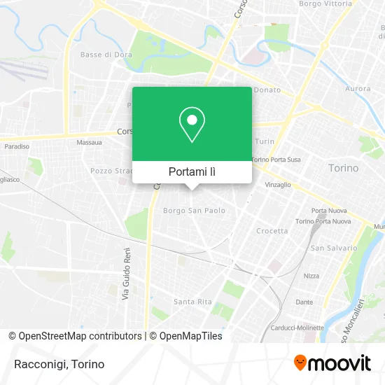 Mappa Racconigi
