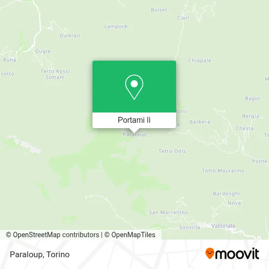 Mappa Paraloup