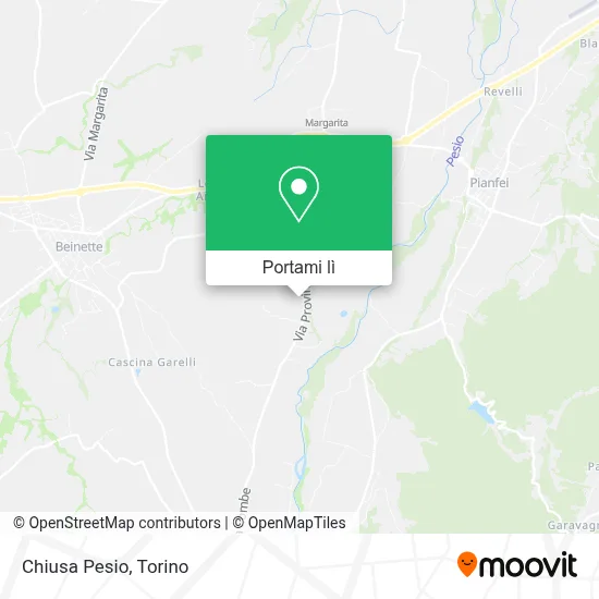Mappa Chiusa Pesio