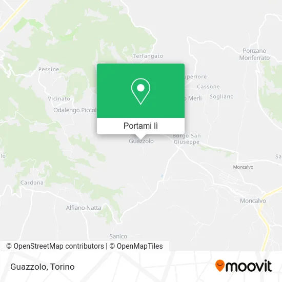 Mappa Guazzolo