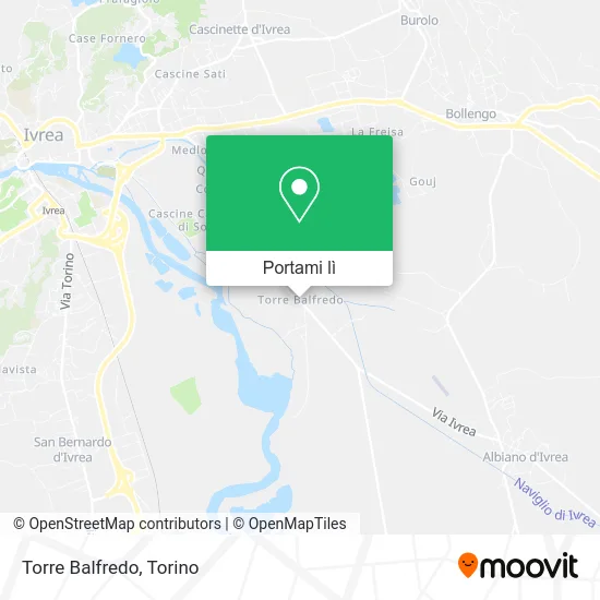 Mappa Torre Balfredo