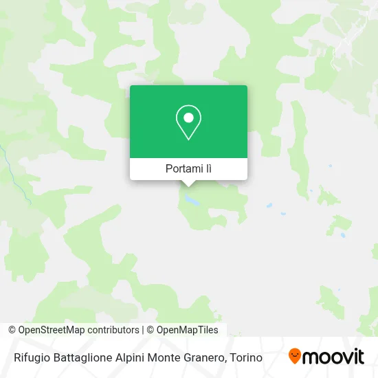 Mappa Rifugio Granero
