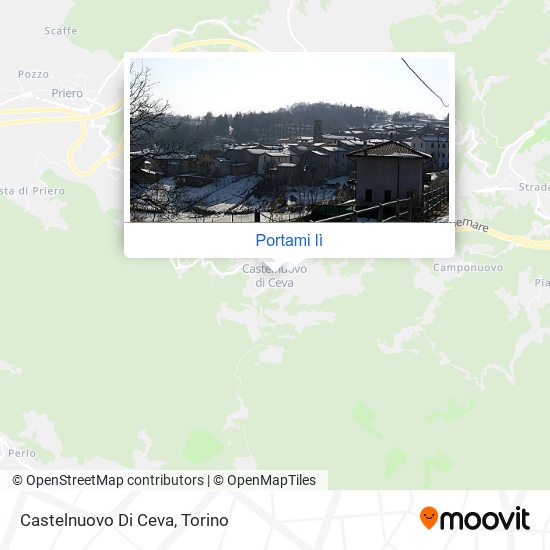 Mappa Castelnuovo Di Ceva