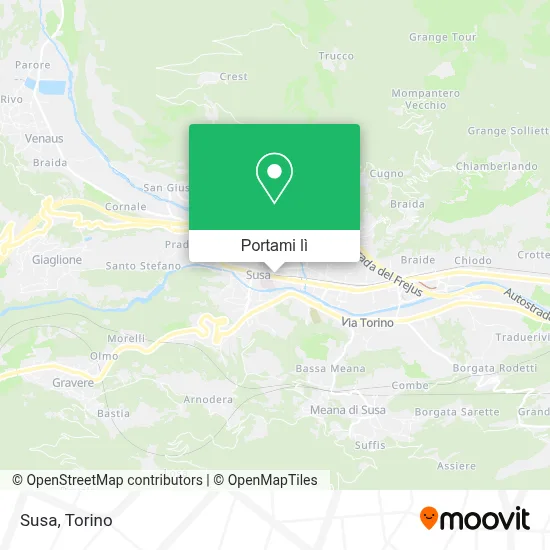 Mappa Susa