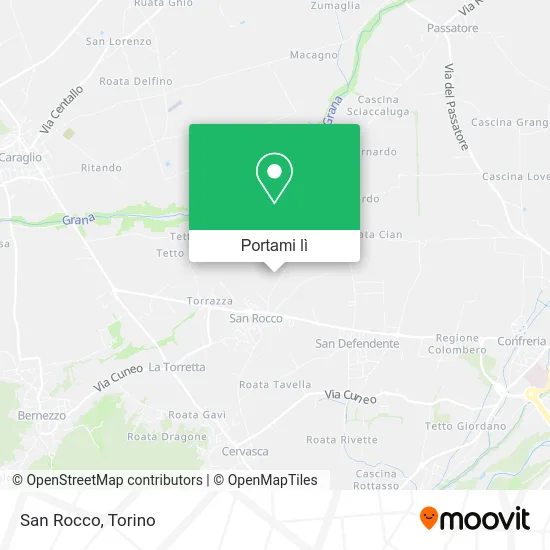 Mappa San Rocco