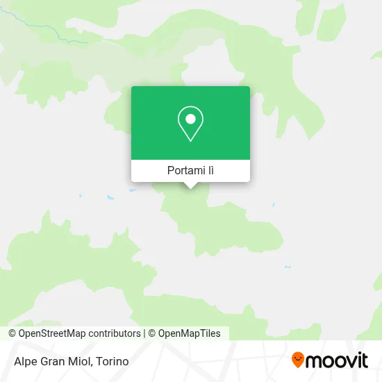Mappa Alpe Gran Miol