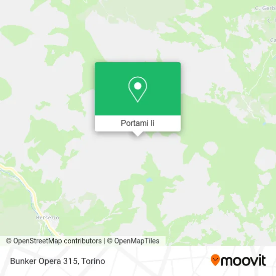 Mappa Bunker Opera 315