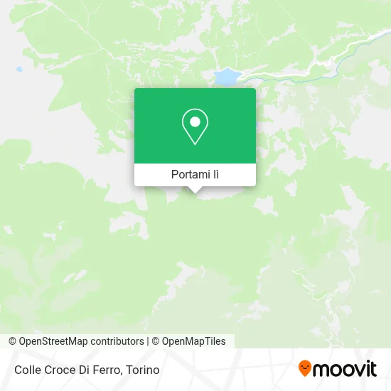 Mappa Colle Della Croce Di Ferro