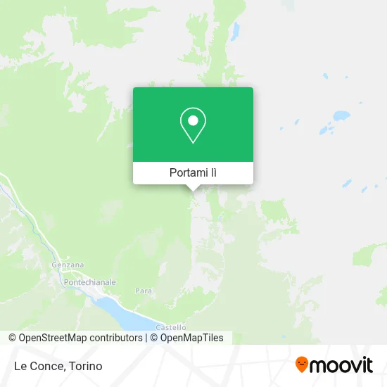 Mappa Le Conce