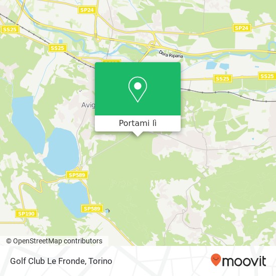 Mappa Golf Club Le Fronde