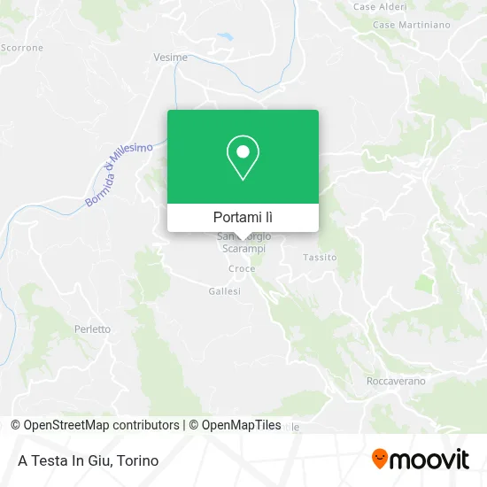 Mappa A Testa In Giu