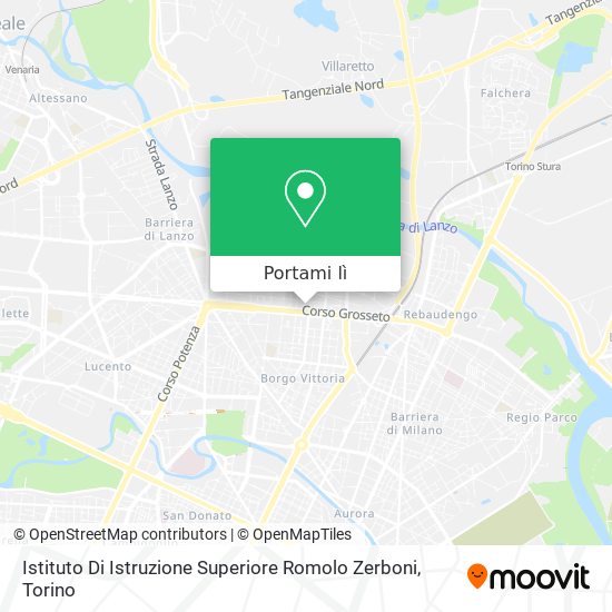 Mappa Istituto Di Istruzione Superiore Romolo Zerboni