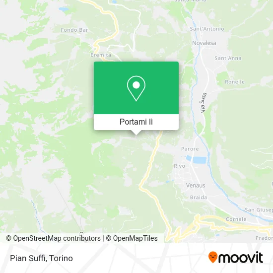 Mappa Pian Suffi
