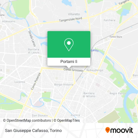 Mappa San Giuseppe Cafasso