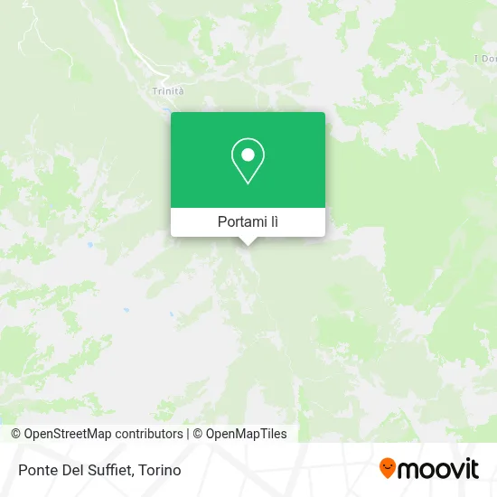 Mappa Ponte Del Suffiet