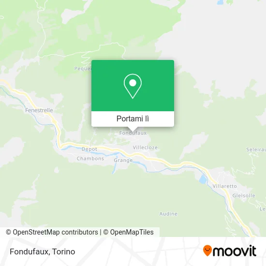 Mappa Fondufaux
