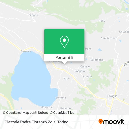 Mappa Piazzale Padre Fiorenzo Zola