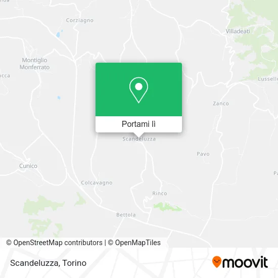 Mappa Scandeluzza