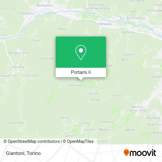 Mappa Giantoni