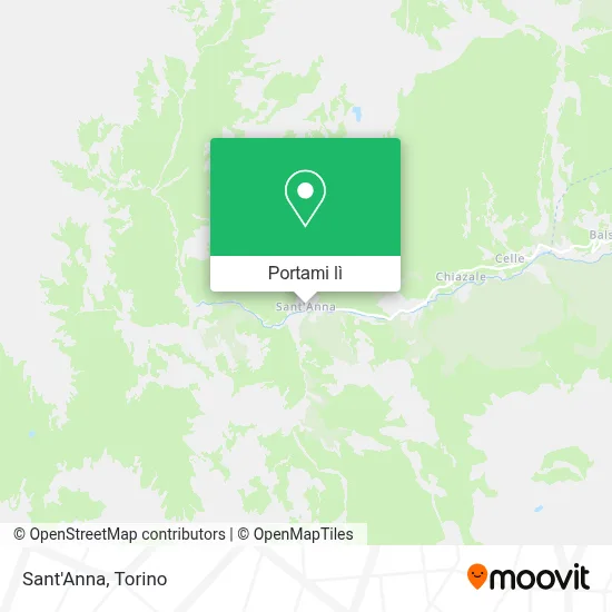Mappa Sant'Anna