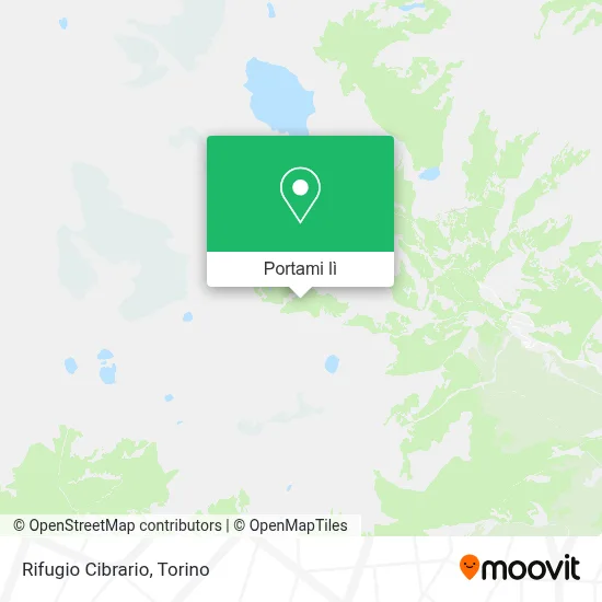 Mappa Rifugio Luigi Cibrario