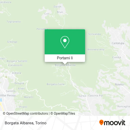 Mappa Borgata Albarea