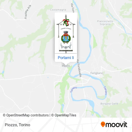 Mappa Piozzo
