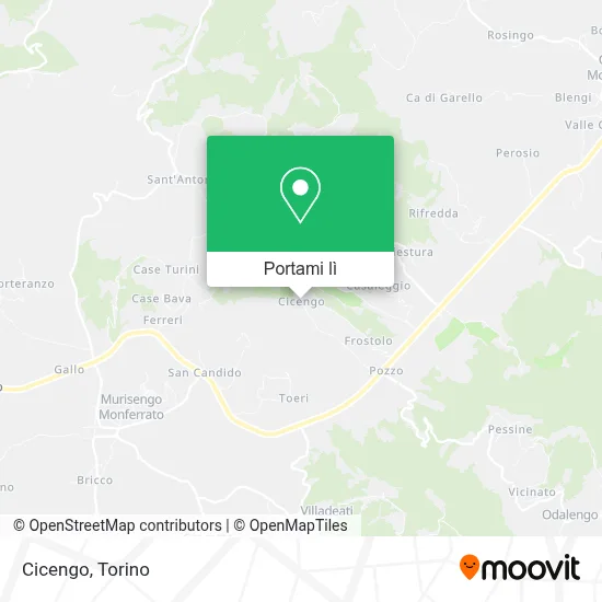 Mappa Cicengo