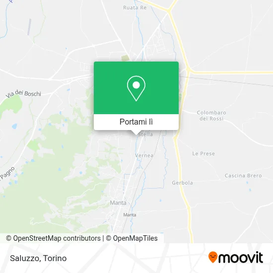 Mappa Saluzzo