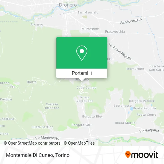 Mappa Montemale