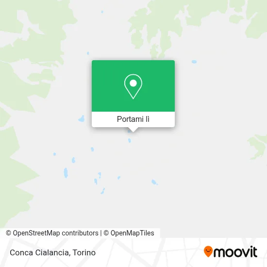 Mappa Conca Cialancia