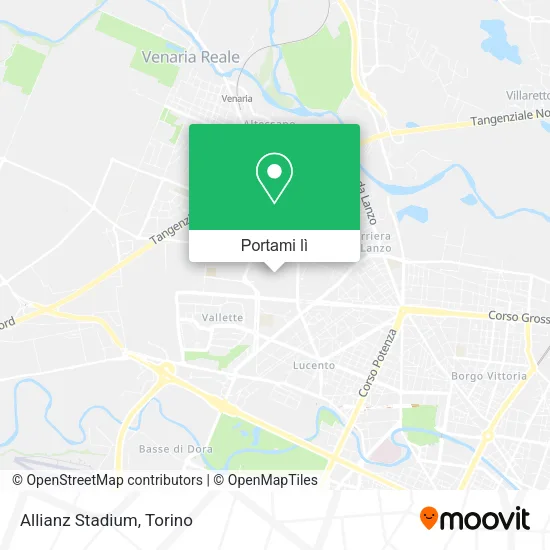 Mappa Allianz Stadium