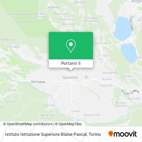 Mappa Istituto Istruzione Superiore Blaise Pascal