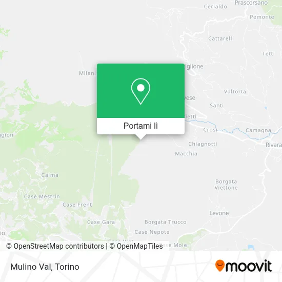 Mappa Mulino Val