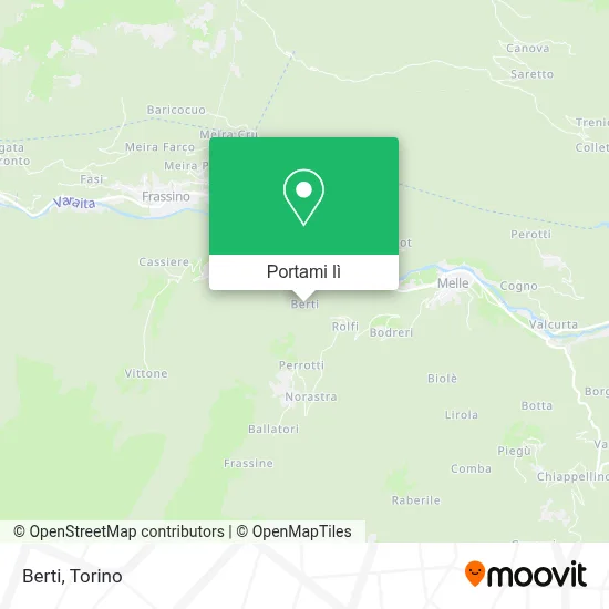 Mappa Borgata Berti
